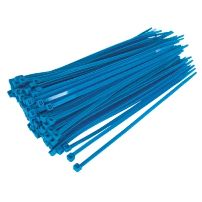 Image of Sealey Cable Tie 200 x 4.8mm Blue Pack of 100