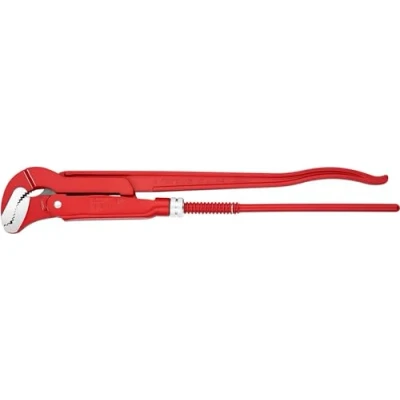 Image of Knipex Pipe Wrench S Type red powder coated 570 mm 83 30 020