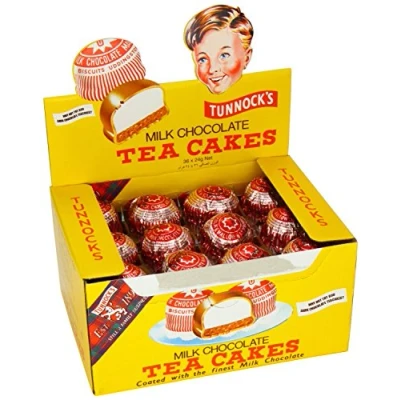 Image of Tunnock&#039;s Real Milk Chocolate Tea Cakes 2 x 36&#039;s