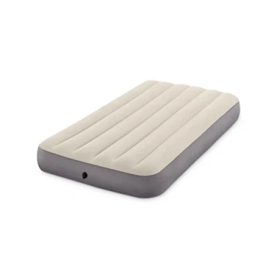 Image of Intex Twin Dura Beam Series Single High Airbed Taupe/Grey, One Size