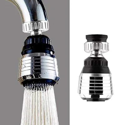 Image of 360 Rotate Swivel Water Saving Tap Aerator Diffuser Faucet Nozzle Filter Adapter
