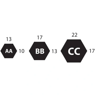 Image of Dunlop AA51 Hexagonal Belt Standard