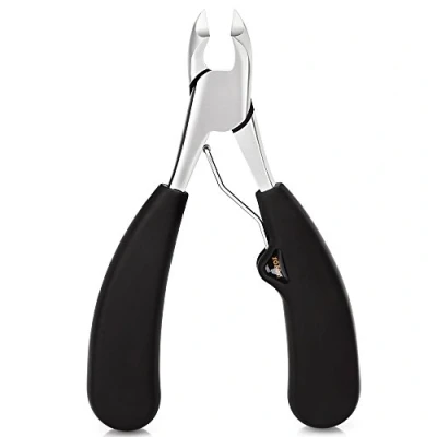 Image of BEZOX Precision Toenail Clippers Trimmer for Thick or Ingrown Toenails Fingernail Clipper W/Metal Box