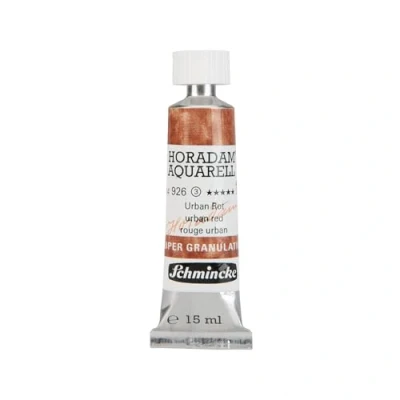 Image of Schmincke HORADAM® AQUARELL, super Granulation, Urban Red, 14 926 006, 15 ml, very strongly granulating shades, finest, watercolors