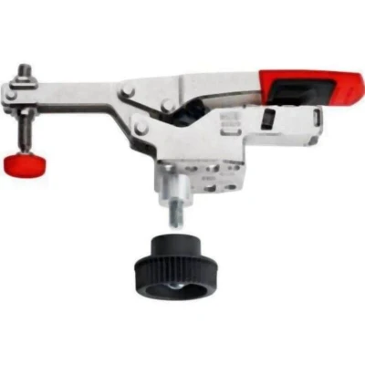 Image of Bessey STC VH50 T20 Vertical Toggle Clamp with Open Arm and Horizontal Base Plate Accessory Set, BE102386