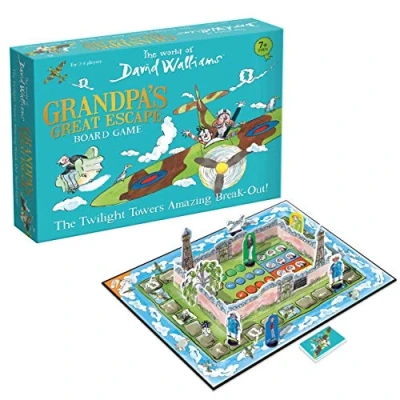 Image of The World of David Walliams 7405 Grandpa&#039;s Escape Board Game