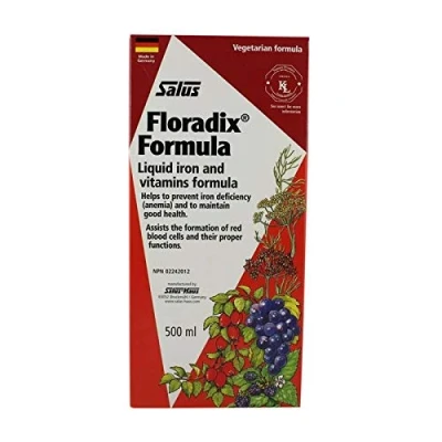 Image of SALUS Floradix liquid iron Formula 500 milliliter