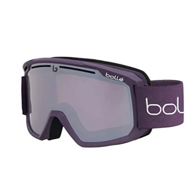 Image of Bollé MADDOX Purple Matte/Vermillon Gun Cat.2 Medium Large Snow goggles Unisex Adult