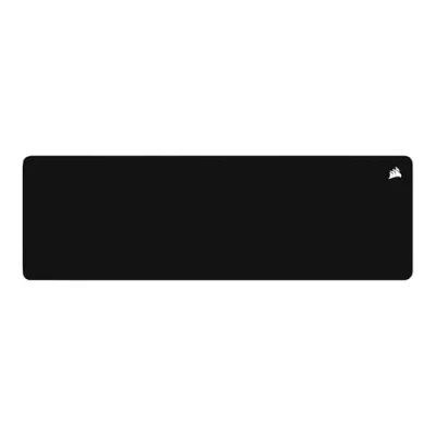 Image of Corsair MM500 v2 Hybrid Cloth Gaming Extended Mouse Pad 93cm x 30cm Spill Proof Coating Anti Fray Stitched Edges Non Slip Rubber Base Black
