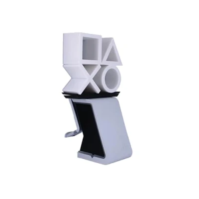 Image of Cable Guys Ikon Charging Stand Sony Playstation Gaming Accessories Holder &amp; Phone for Most Controllers (Xbox, Play Station, Nintendo Switch)