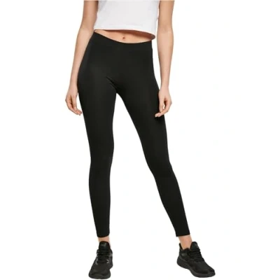 Image of Build Your Brand Women&#039;s Stretch Jersey Leggings, Black, S