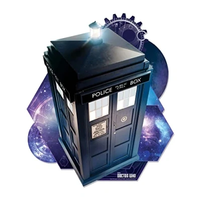 Image of Star Cuouts Ltd DOCTOR WHO Tardis Time And Relative Dimension in Space Wall Cardboard Cut Out,Tardis Walll,72 x 48 72 cm