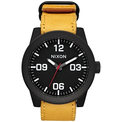 Image of Nixon Mens Analogue Quartz Watch with Textile Strap A2432448