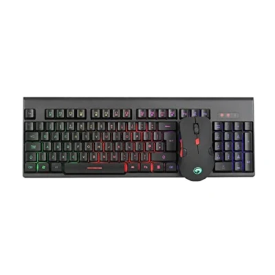 Image of Marvo Scorpion KW512 Gaming Keyboard and Mouse Wireless Combo with 7 Light Modes