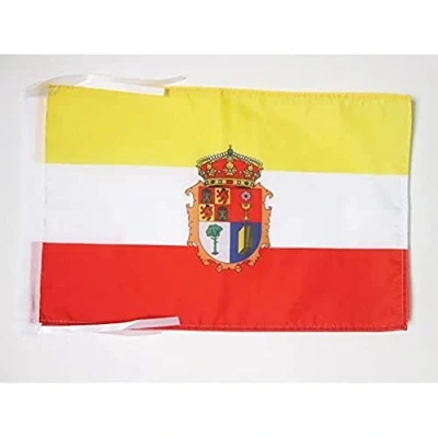 Image of AZ Flag Province of Cuenca 18&#039;&#039; x 12&#039;&#039; 100% Polyester Small Banner with Two Cords Fade Resistant Vivid Colors 18x12 in 45x30 Cm