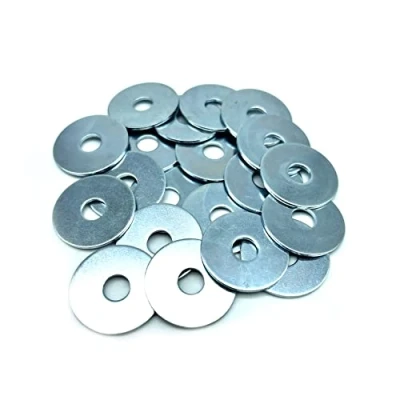 Image of Glengor M8 x 30mm Repair Washers Steel Zinc Plated Mudguard Washer, Penny Washer Pack of 20