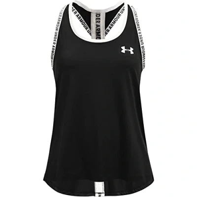 Image of Under Armour Knockout TANK Top for kids, Size: 8y, Black