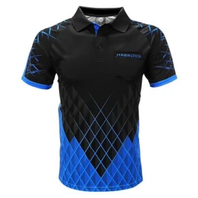 Image of Harrows Paragon Dartshirt Blue M