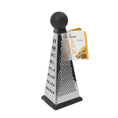 Image of Dexam 17851108 Stainless Steel Triangular Grater, Silver