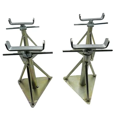 Image of Static Caravan Axle Stands Medium X4 (Extra Wide Mobile Home Support 12.8&quot; 17.7&quot;)