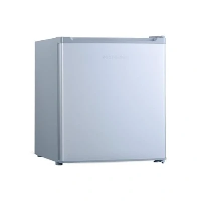 Image of Cookology MFZ32SL Table Top Mini Freezer Small with 31 Litre Capacity Adjustable Temperature Control Legs Removable Wire Shelf 4 Star Rating Silver