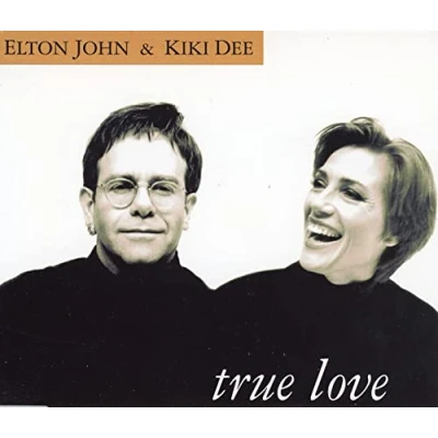Image of Elton John True Love CD 2 1993 UK single EJSCX32