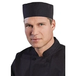 Image of Chef Works Cool Vent Pinstripe Beanie Hat