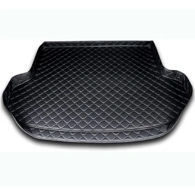 Image of Car Trunk Mat for Evoque SUV (L538) I 5 door 2015 2018, Waterproof Leather,Car Boot Cover Anti Slip Carpets Liner,A Black