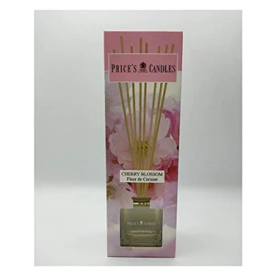 Image of Price&#039;s Cherry Blossom Reed Diffuser 100ml Beautiful, Unique, Quality Fragrance Long Lasting Scent