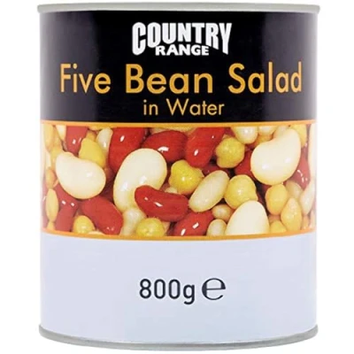 Image of Country Range Five Bean Salad in Water 1x800g