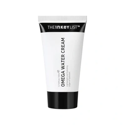Image of The INKEY List Omega Water Cream 50ml, Oil Free Moisturiser, Non Greasy, Fragrance free, Suitable For Blemish Prone Skin
