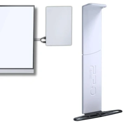 Image of PAXO Stylish PS5 Wall Mount V2 for Disc &amp; Digital Version, White PlayStation 5 Mount, Accessories/Wall
