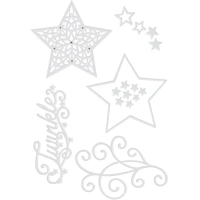 Image of Sweet Dixie Metal Cutting Dies Filigree Stars