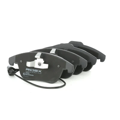 Image of 8743D1535 Brake pad set BREMBO P 85 113 incl. wear warning contact with piston clip without accessories AUDI: A4 B8 Avant, A5 Coupe, Allroad