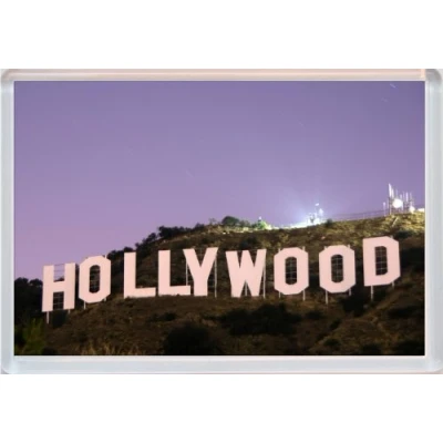 Image of Hollywood Los Angeles California USA Jumbo Fridge Magnet