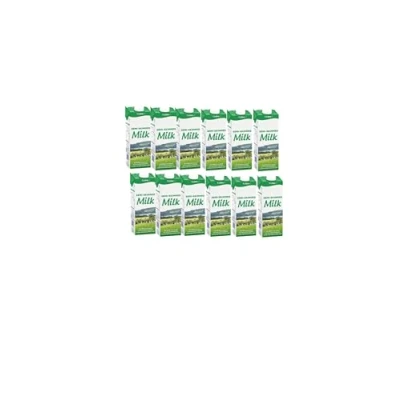 Image of Lakeland Dairies Semi Skimmed Milk 12 Pack of 1Ltr l Long Life Delicious &amp; High in Protein