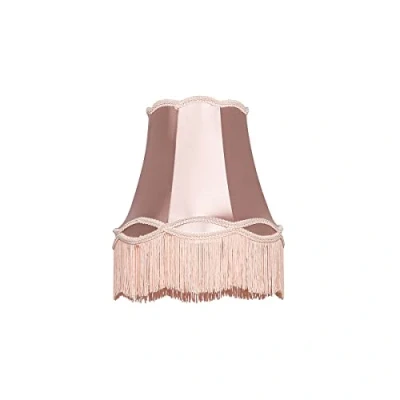 Image of Qazqa Fabric Lampshade Pink 30I18I26 Granny