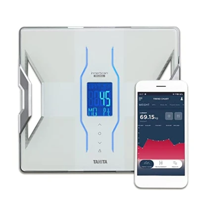 Image of TANITA RD 953 Smart Body Composition Scale with Free App Unique Muscle Quality Score 11 Measurements White