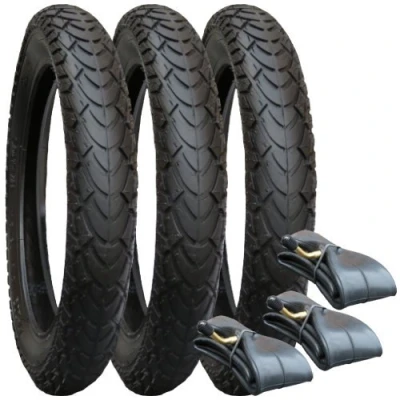 Image of PHIL AND TEDS NAVIGATOR TYRE &amp; INNER TUBE SET 12 1/2 X 1.75 2 1/4