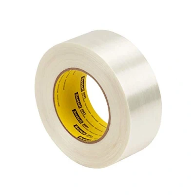 Image of 3M 8981 Filament Tape, 25 mm x 50 m, Translucent, Pack of 36