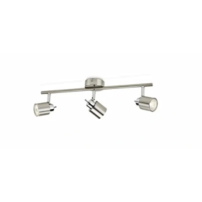 Image of Philips Meranti Lampada con 3 Faretti, Senza Lampa