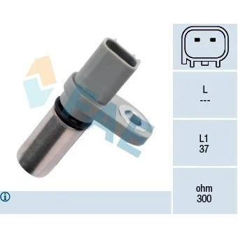 Image of FAE 79240 Sensor, crankshaft pulse
