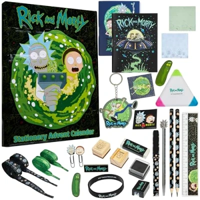 Image of RICK AND MORTY Advent Calendar 2024, Funny Novelty Countdown