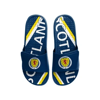 Image of FOCO Scotland FC EPL Football Premier League Championship Mens Size 6/7 Pool Shower Sliders