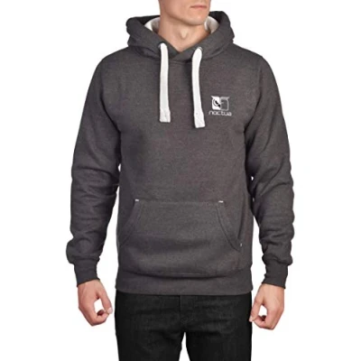 Image of Noctua NP H1.grey, Unisex Premium Branded Hoodie Sweatshirt (Grey)