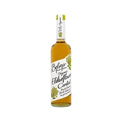 Image of Belvoir Organic Elderflower Cordial 500ml (Pack of 4)