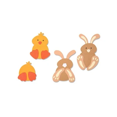 Image of Sizzix Bigz Die 664388, Spring Friends by Kath Breen, Mulitcolour, One Size