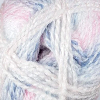 Image of James Brett Baby Marble DK Knitting Yarn Soft Double Knit Wool 100g Ball (Blues &amp; Pink BM35)