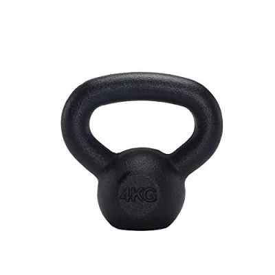 Image of MuscleSquad Cast Iron Kettlebells Value Kettlebell Weights from 4kg 8kg Workout Equipment For Home Or Gym Use Free Exercise Chart Included (4)