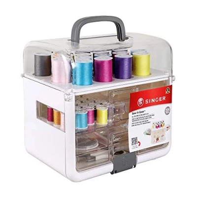 Image of Singer Sew It Goes 224 Piece Set, White, One Size